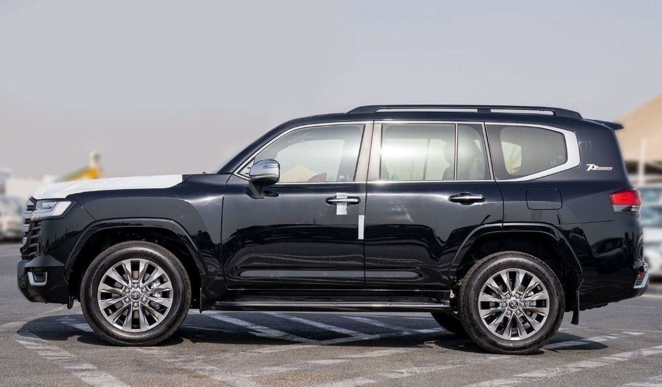 Toyota Land Cruiser 3.3 л 2025 г. Чёрный