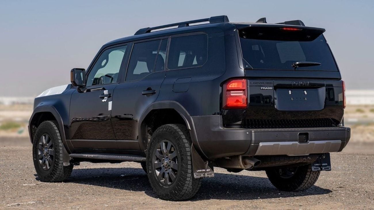 Toyota Prado 2.4 л 2026 г. Чёрный