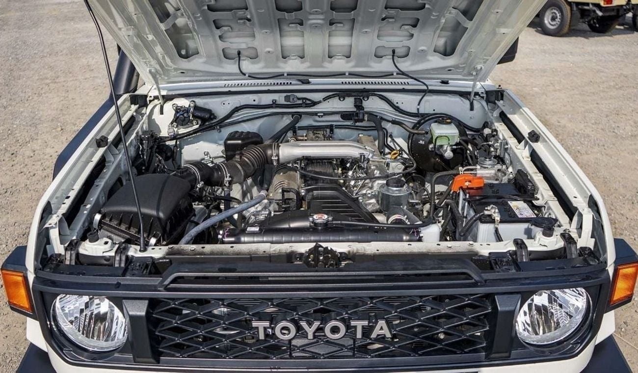 Toyota Land Cruiser 70 4.2 л 2025 г. Белый