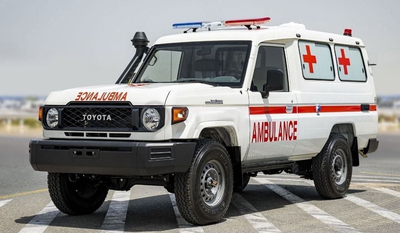 Toyota Land Cruiser 70 4.2 л 2025 г. Белый