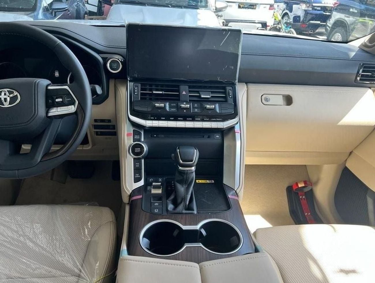Toyota Land Cruiser 3.3 л 2024 г. Бронзовый