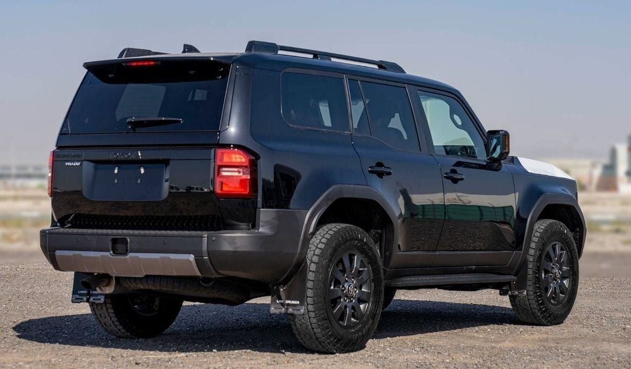 Toyota Prado 2.8 л 2025 г. Чёрный