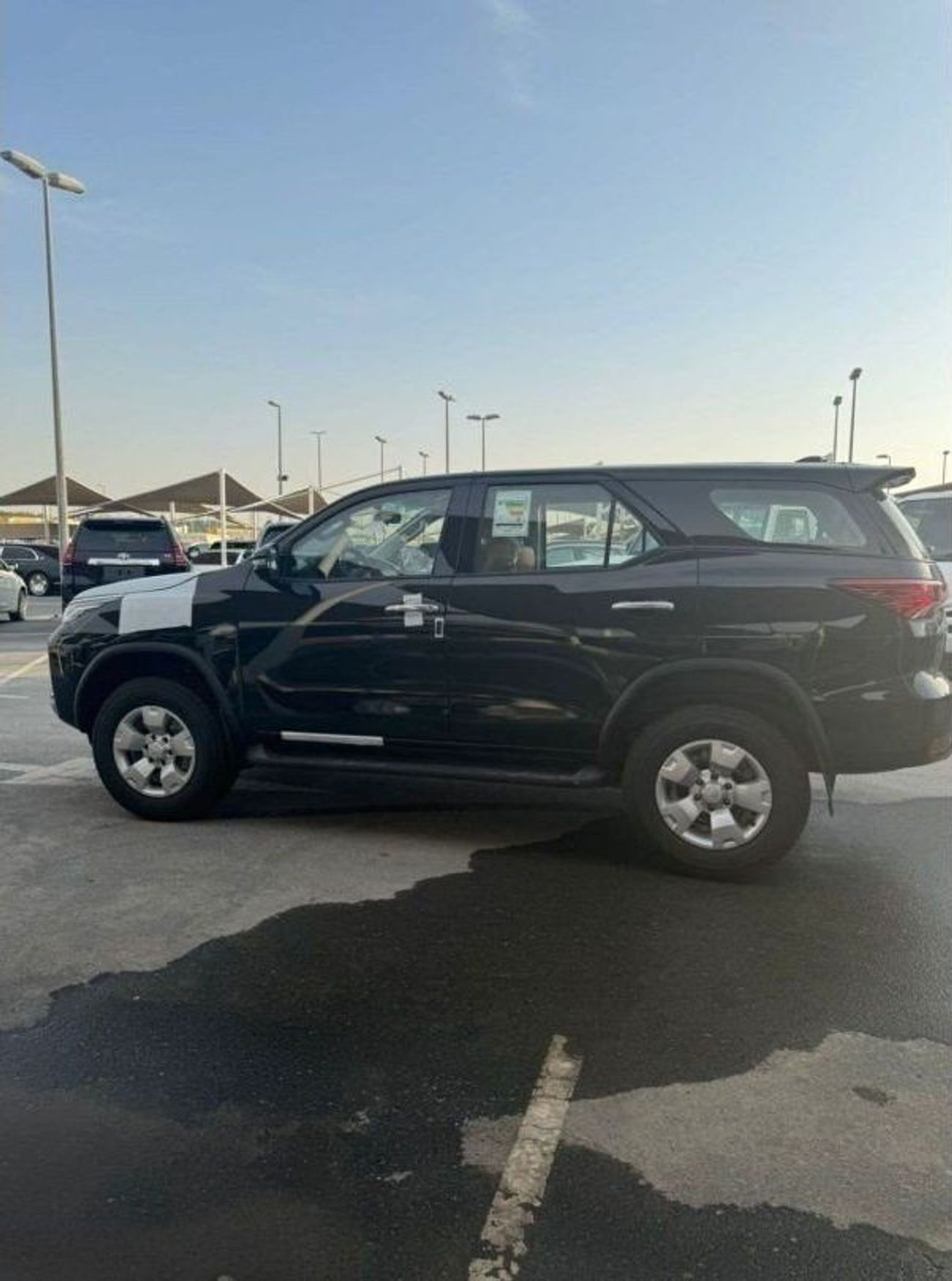 Toyota Fortuner 2.4 л 2025 г. Чёрный