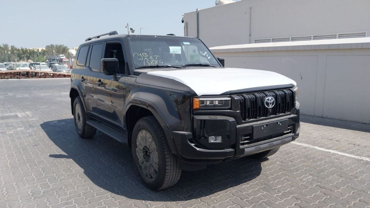 Toyota Prado 2.4 л 2026 г. Чёрный
