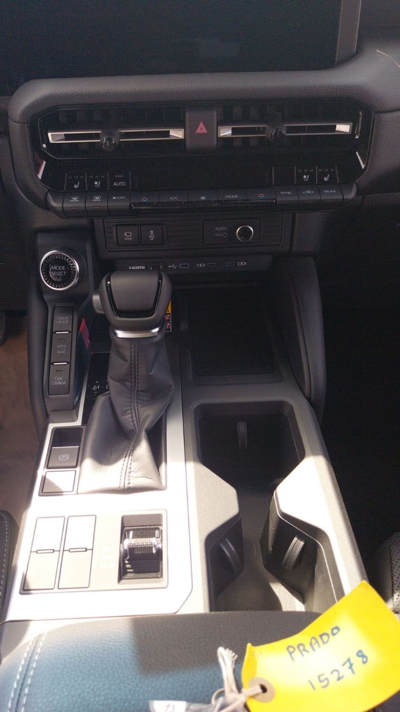 Toyota Prado 2.4 л 2026 г. Чёрный