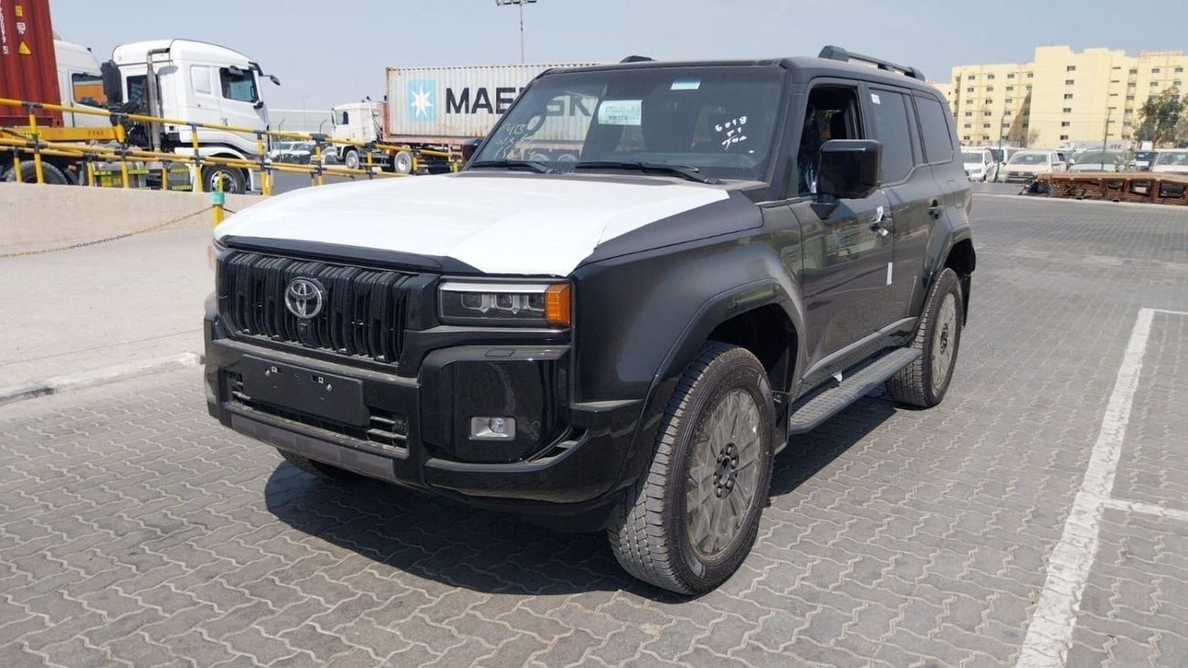 Toyota Prado 2.4 л 2026 г. Чёрный