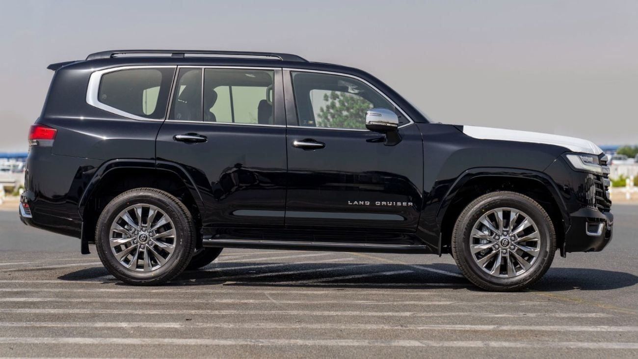 Toyota Land Cruiser 3.5 л 2025 г. Чёрный