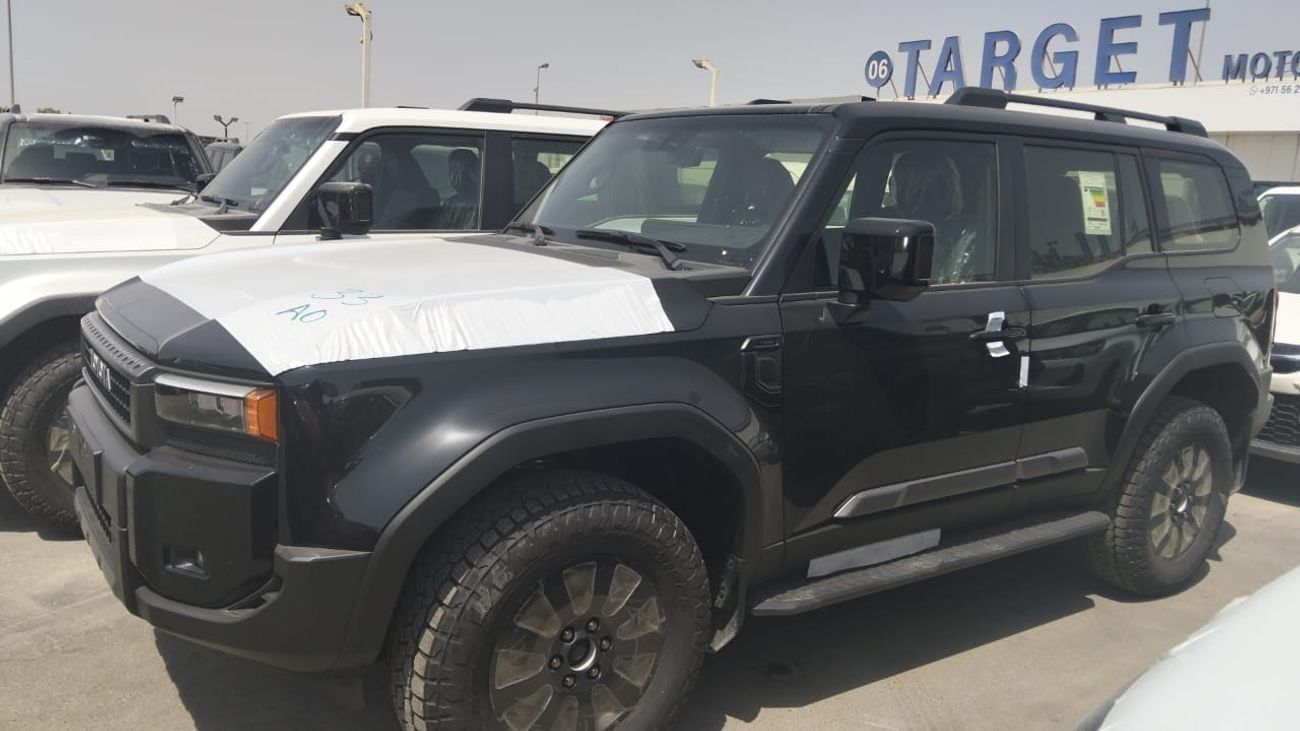 Toyota Prado 2.8 л 2025 г. Чёрный