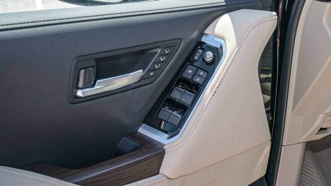 Toyota Land Cruiser 3.3 л 2026 г. Чёрный