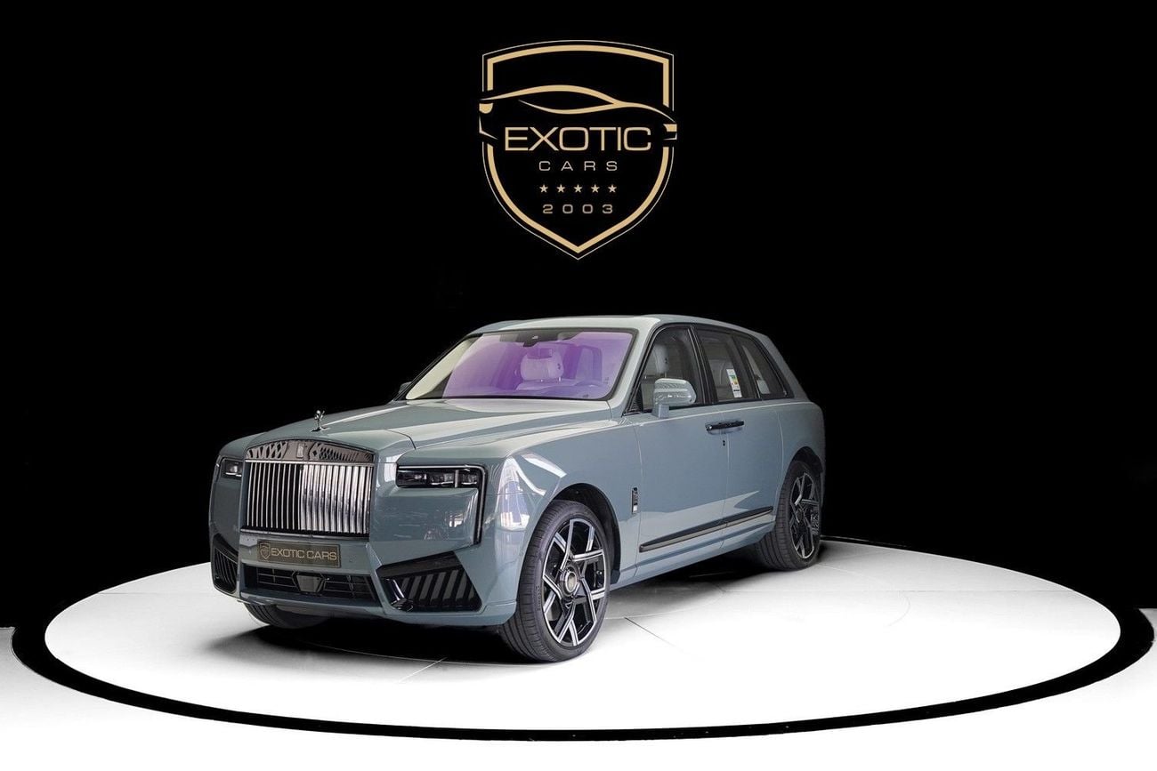Rolls Royce Cullinan 6.7 л 2026 г. Серый, пробег 60 км