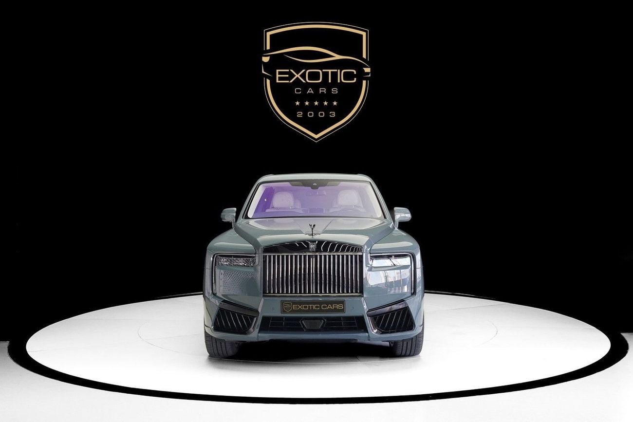 Rolls Royce Cullinan 6.7 л 2026 г. Серый, пробег 60 км