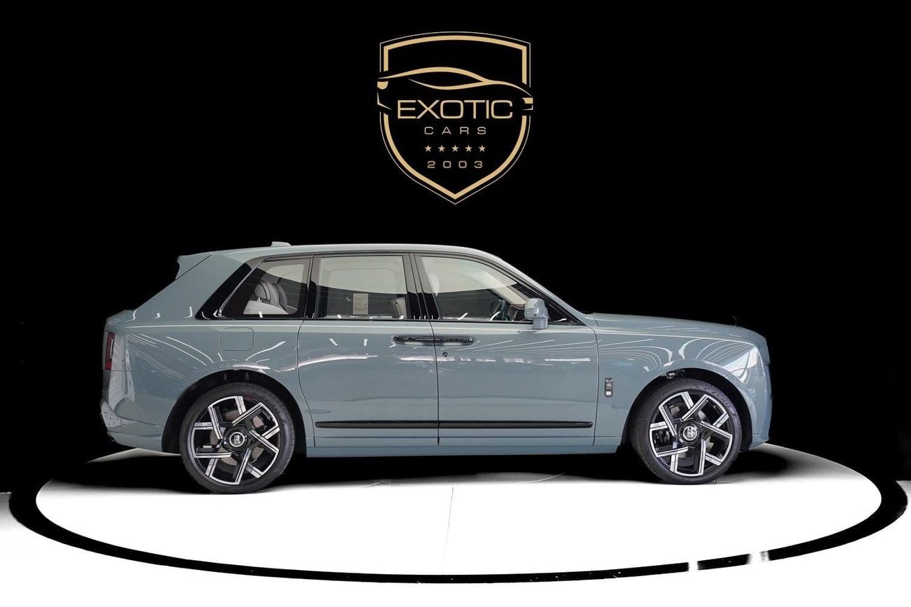 Rolls Royce Cullinan 6.7 л 2026 г. Серый, пробег 60 км