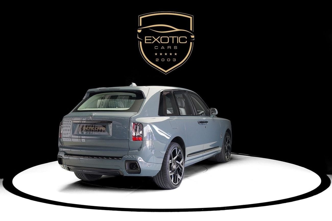 Rolls Royce Cullinan 6.7 л 2026 г. Серый, пробег 60 км