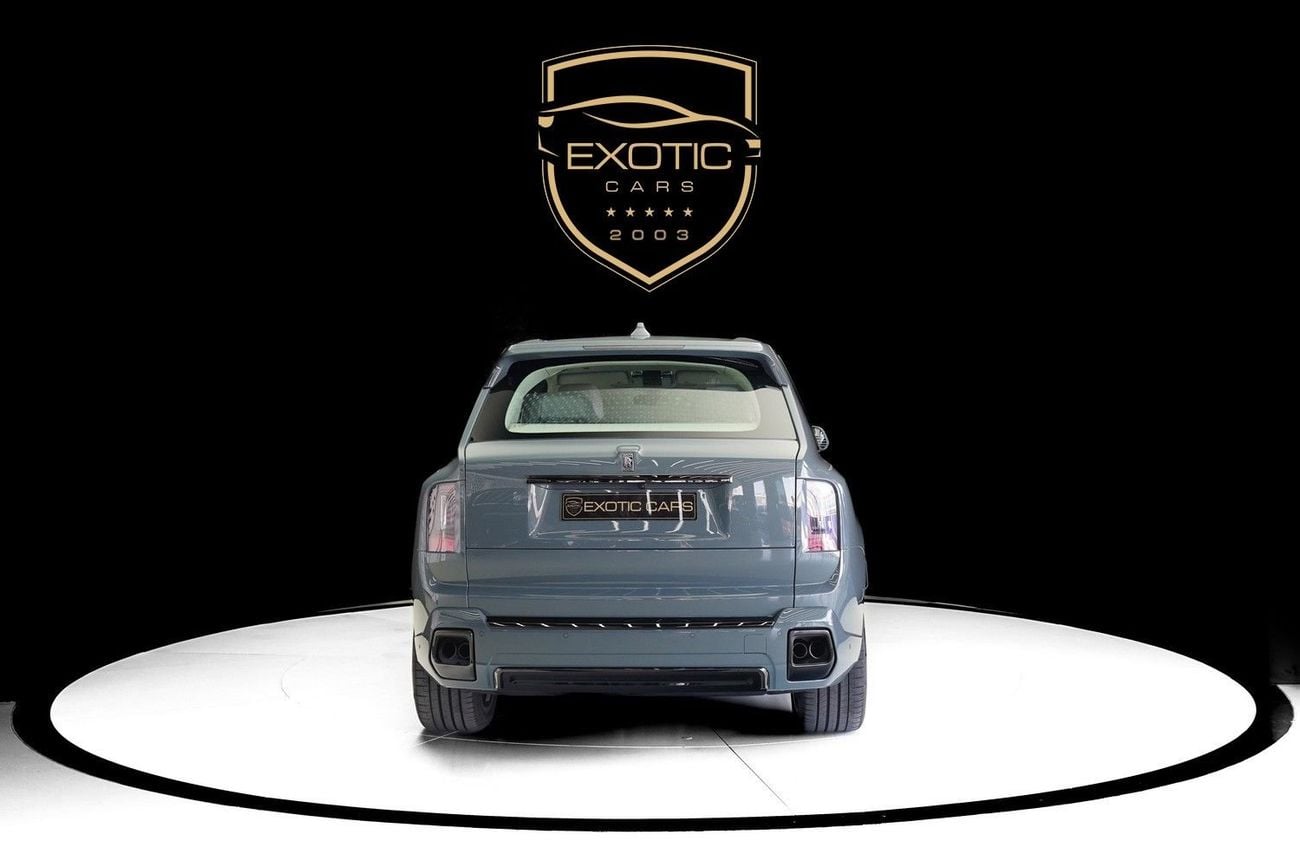 Rolls Royce Cullinan 6.7 л 2026 г. Серый, пробег 60 км
