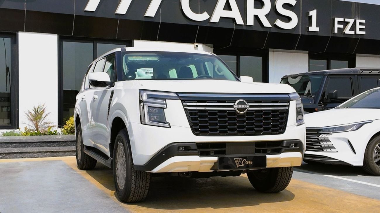 Nissan Patrol 3.8 л 2026 г. Белый