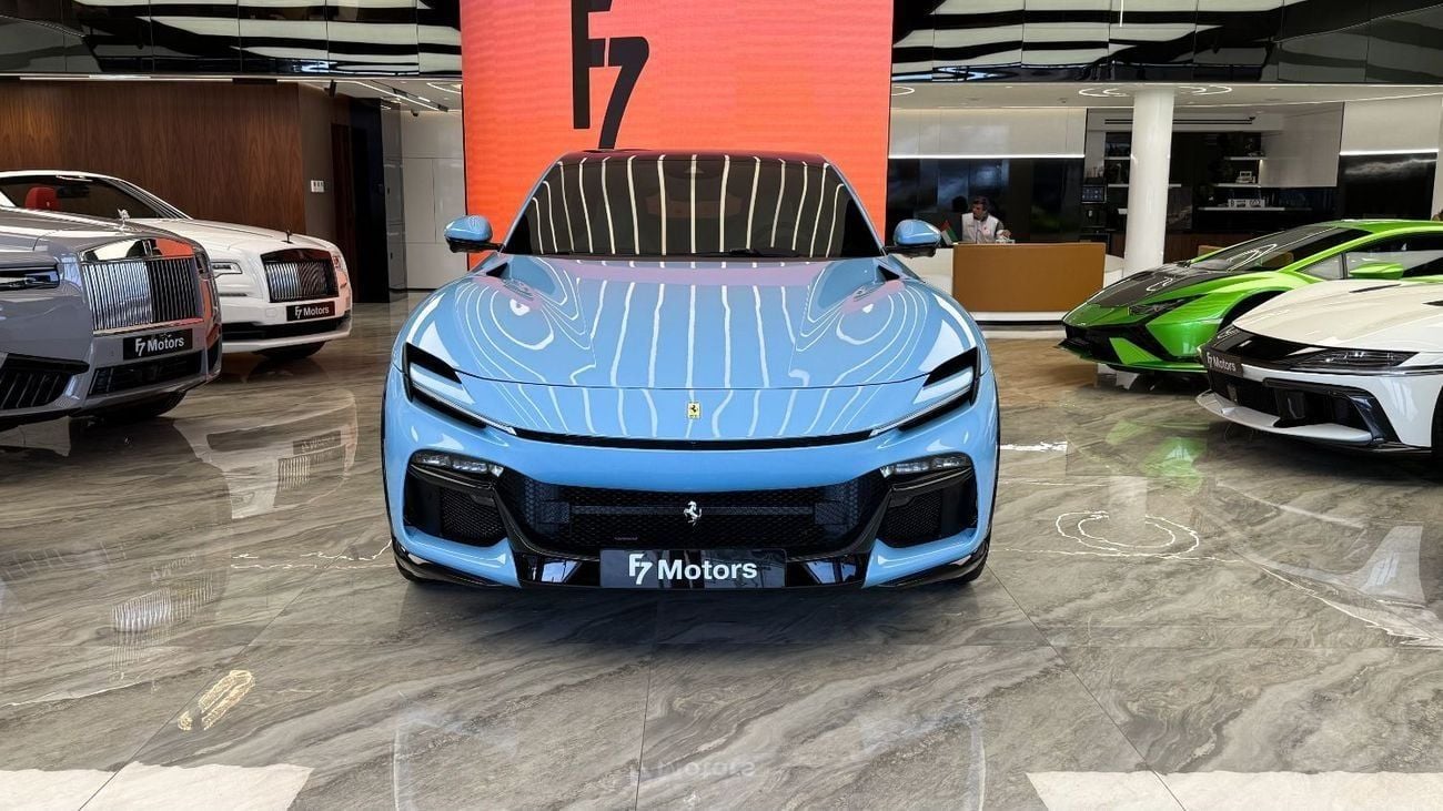 Ferrari Purosangue 6.5 л 2025 г. Синий