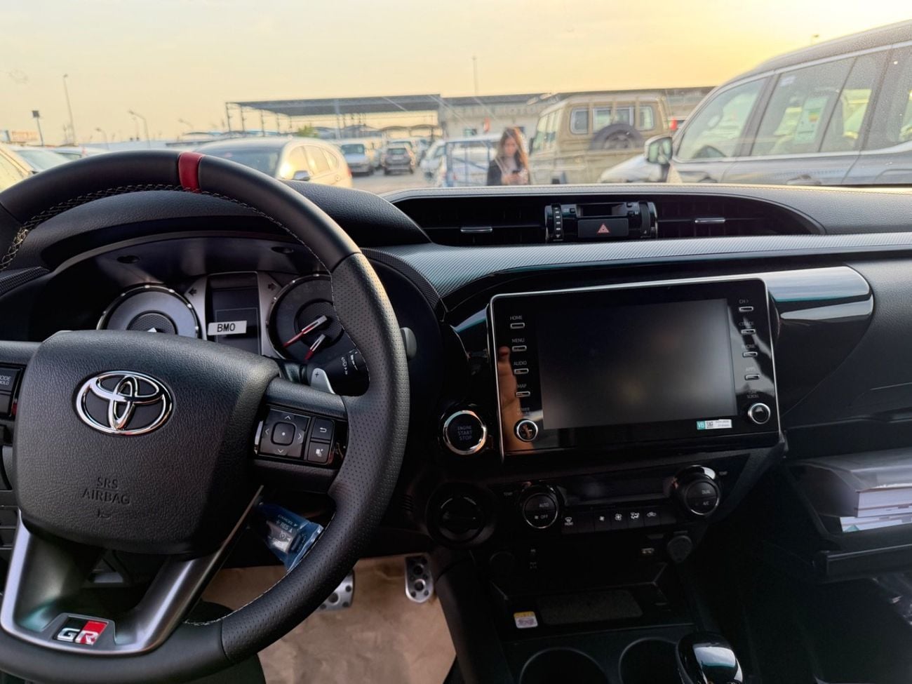 Toyota Hilux 4.0 л 2025 г. Чёрный