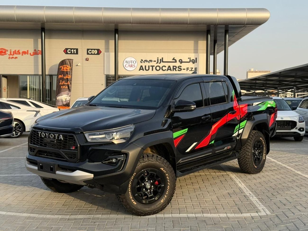 Toyota Hilux 2.8 л 2026 г. Чёрный