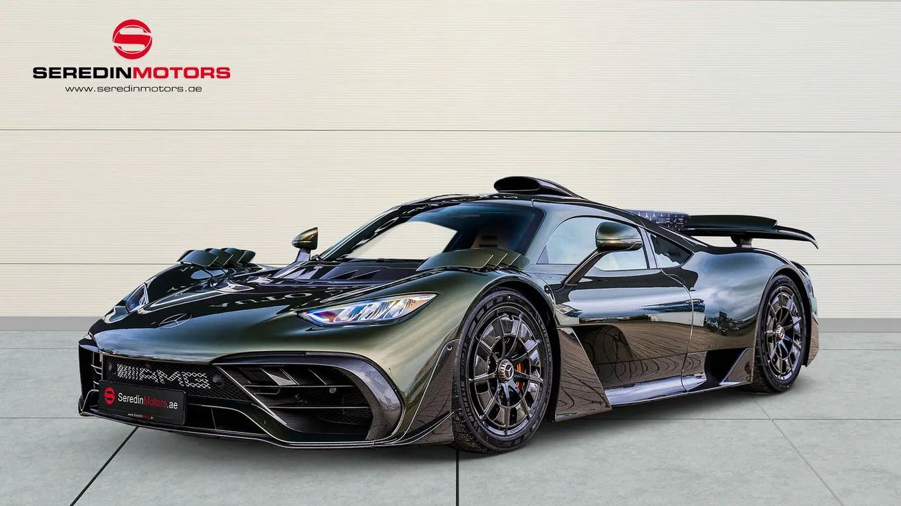 Mercedes Benz Amg One 1.5 л 2025 г. Зелёный, пробег 50 км