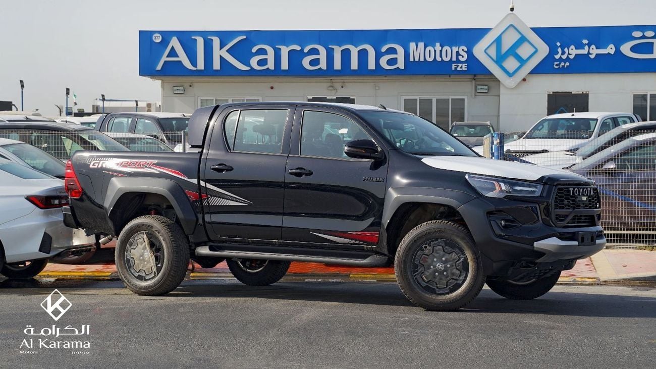 Toyota Hilux 2.8 л 2026 г. Чёрный