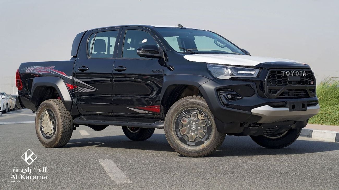 Toyota Hilux 2.8 л 2026 г. Чёрный