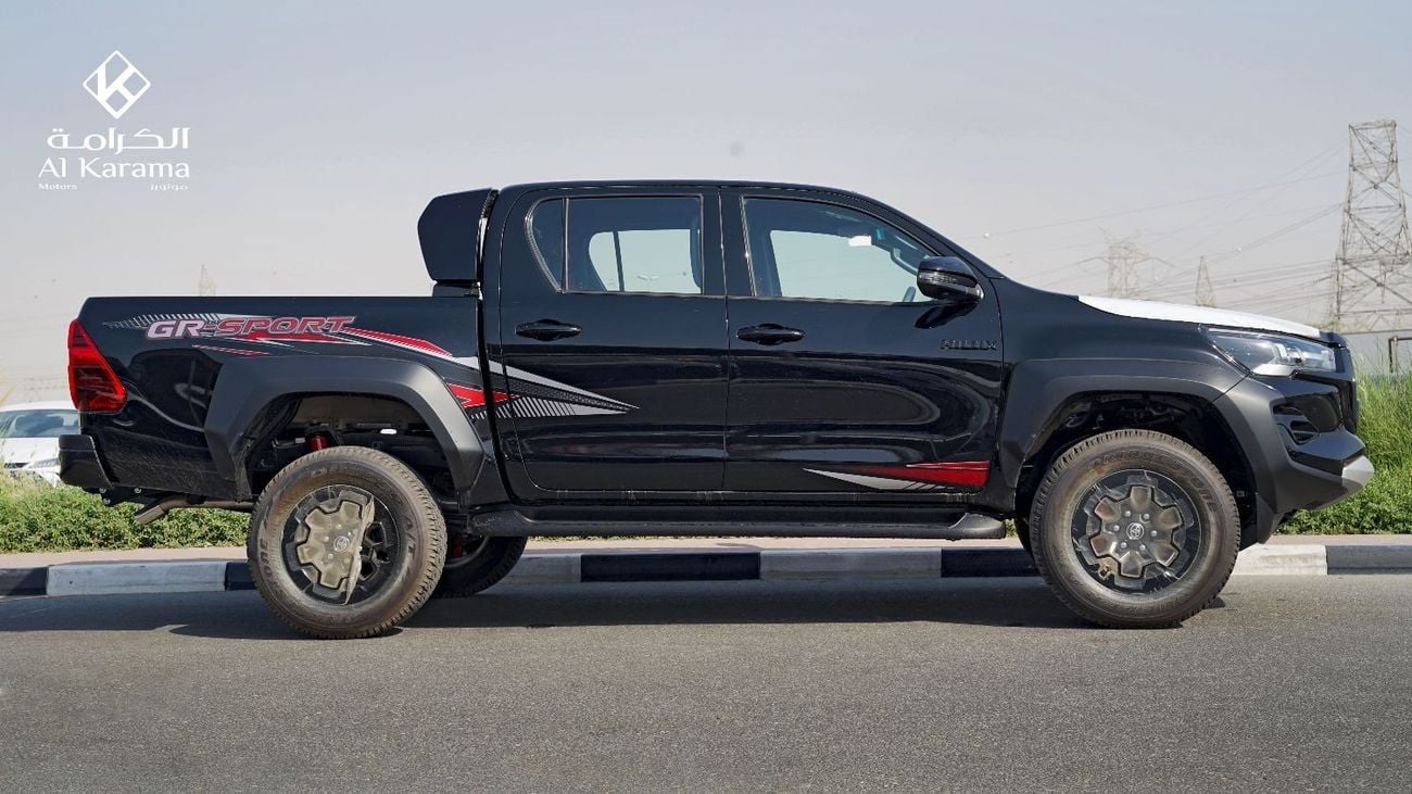 Toyota Hilux 2.8 л 2026 г. Чёрный