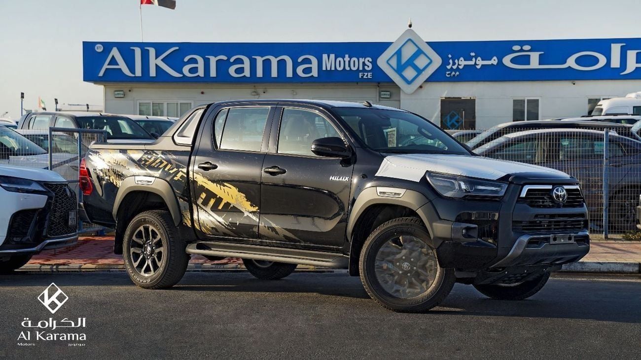 Toyota Hilux 2.8 л 2026 г. Чёрный