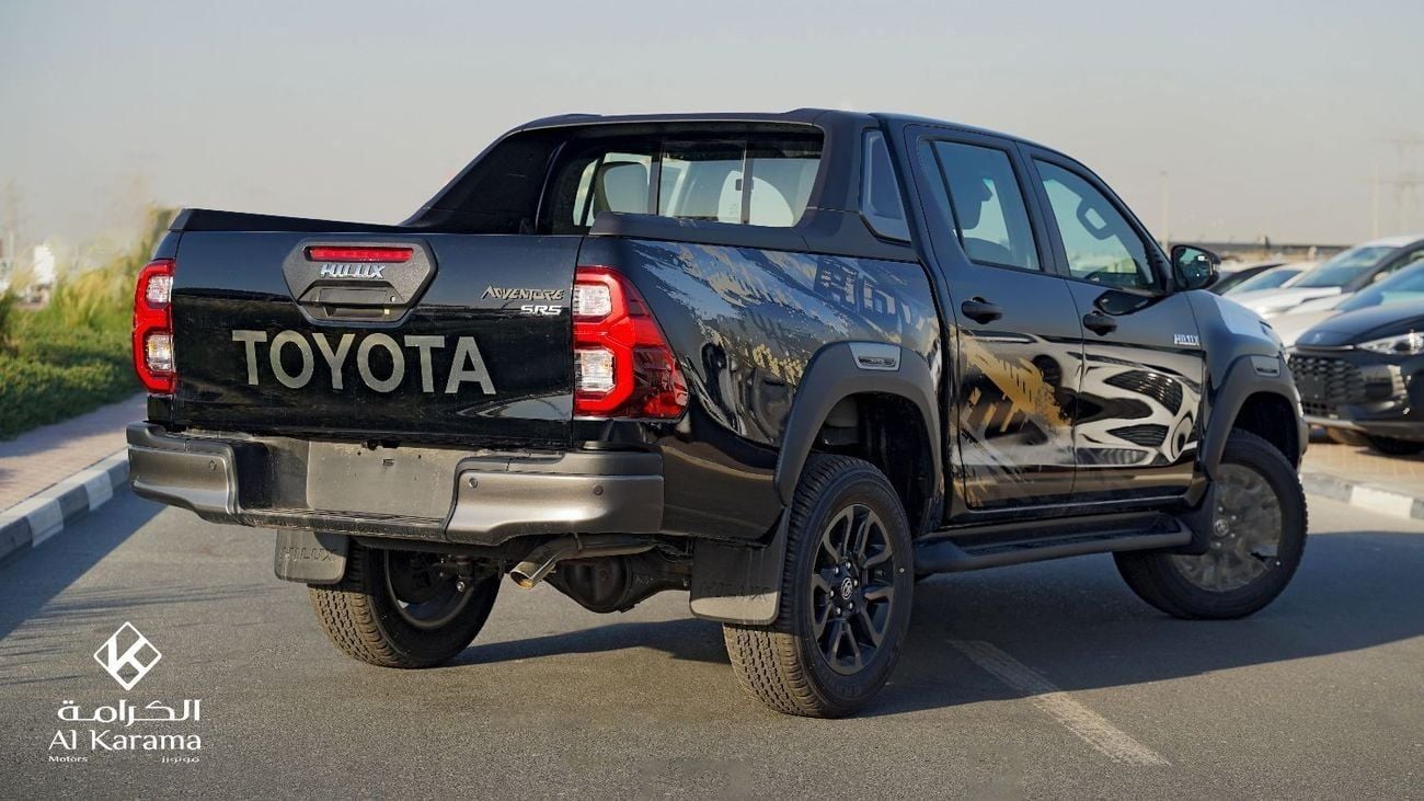 Toyota Hilux 2.8 л 2026 г. Чёрный