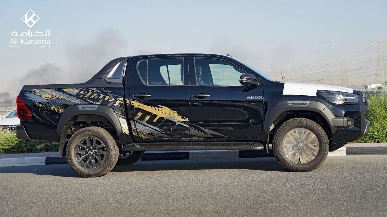 Toyota Hilux 2.8 л 2026 г. Чёрный