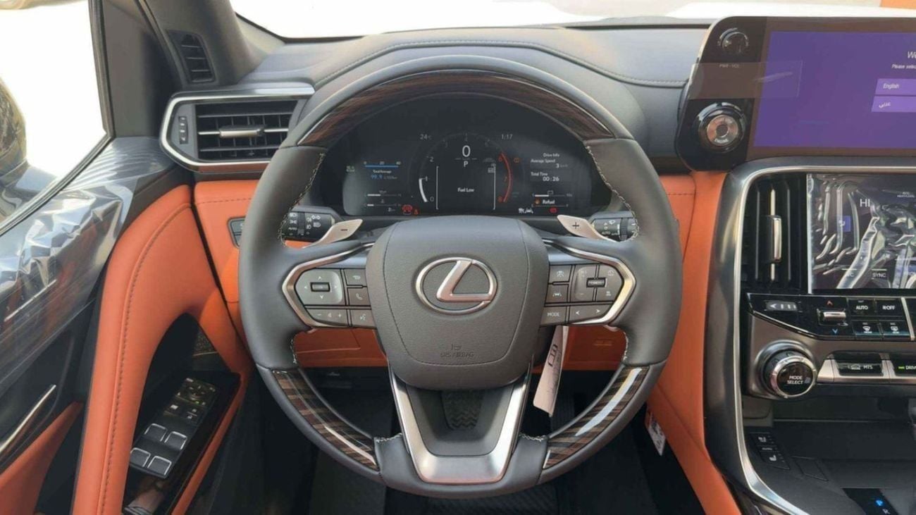 Lexus Lx 600 3.5 л 2026 г. Чёрный