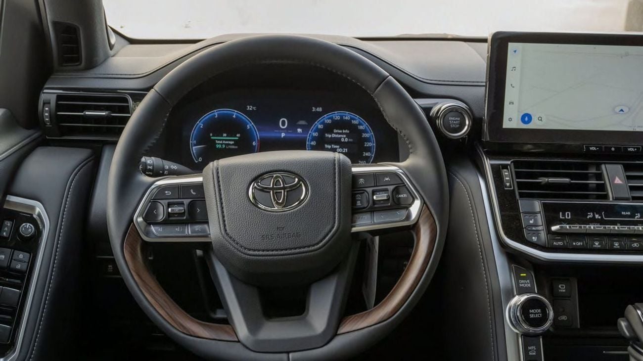 Toyota Land Cruiser 3.5 л 2026 г. Чёрный