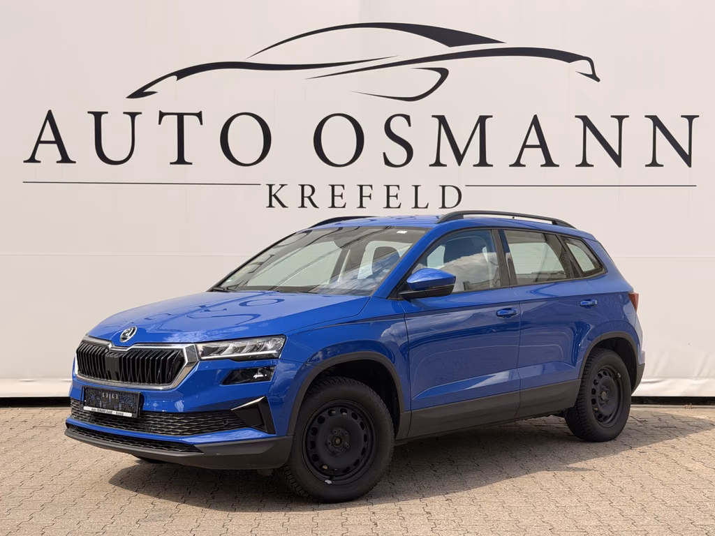 Skoda Karoq 2022 г. Синий, пробег 54964 км