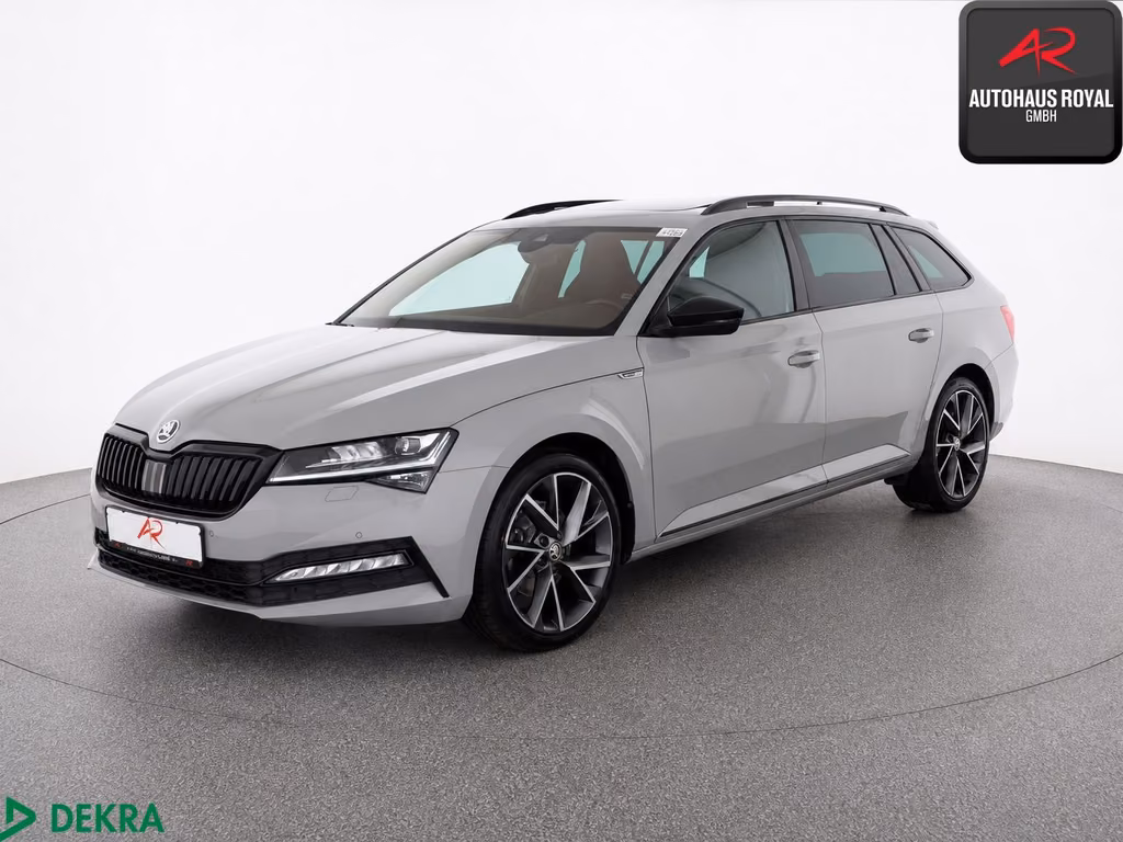 Skoda Superb 2023 г. Серый, пробег 55854 км