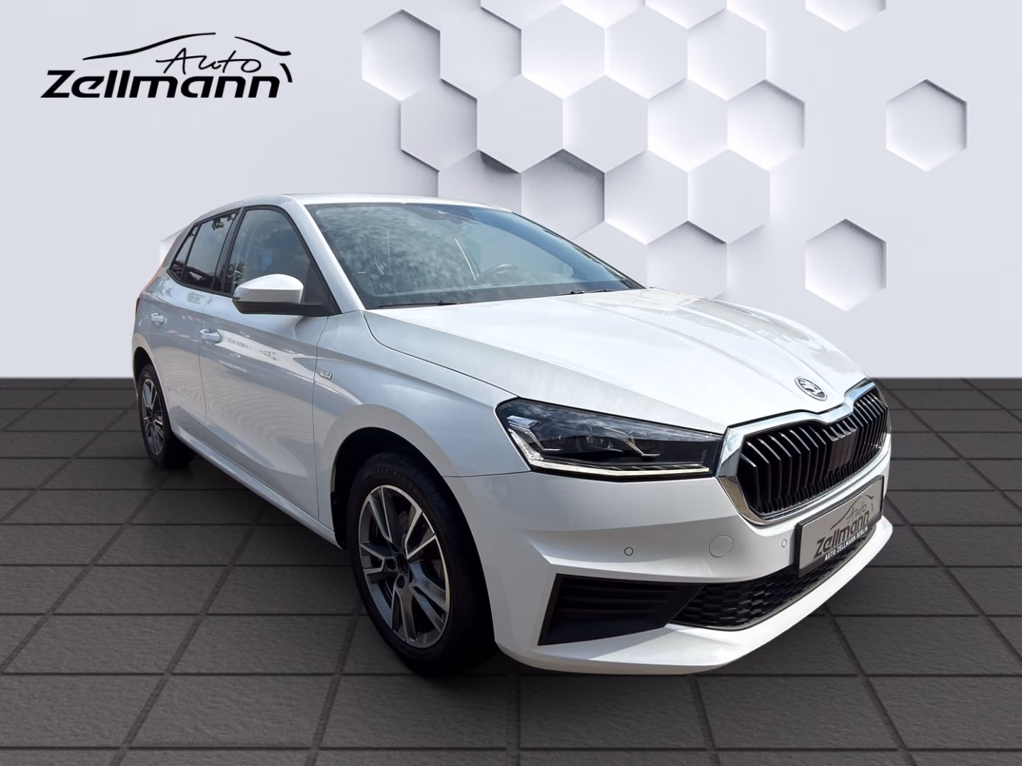 Skoda Fabia 2022 г. Белый, пробег 49634 км