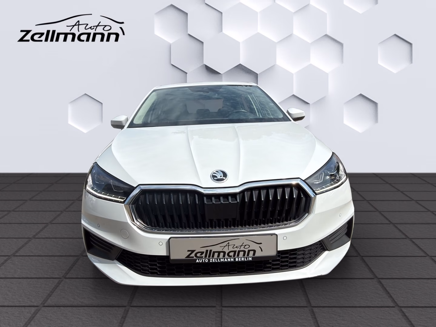 Skoda Fabia 2022 г. Белый, пробег 49634 км