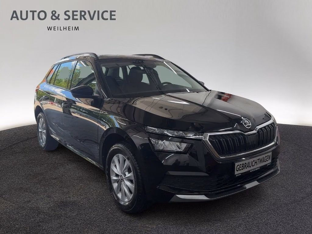 Skoda Kamiq 2022 г. Чёрный, пробег 36662 км