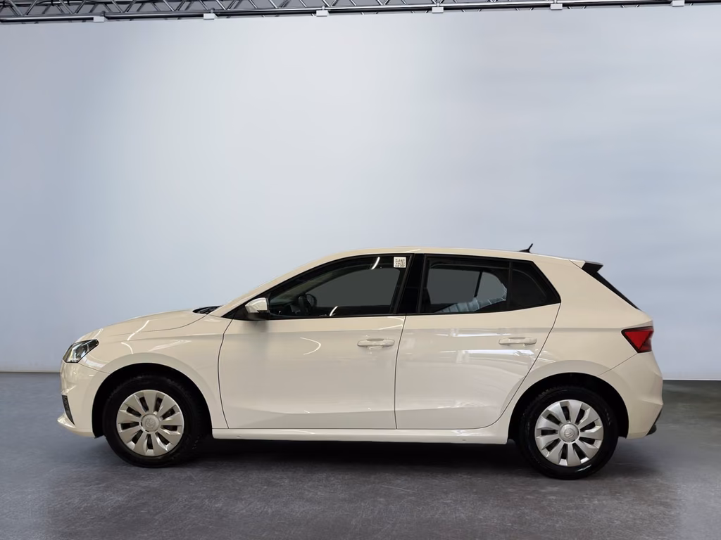 Skoda Fabia 2022 г. Белый, пробег 47540 км