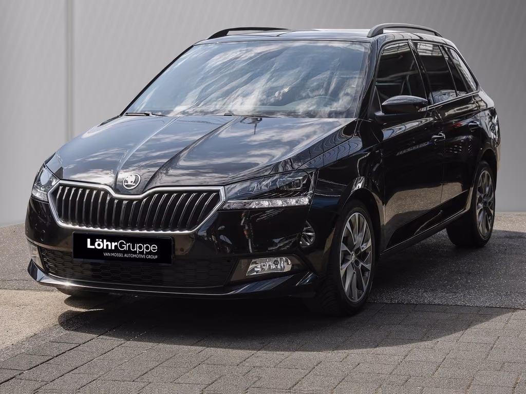 Skoda Fabia 2022 г. Чёрный, пробег 49884 км