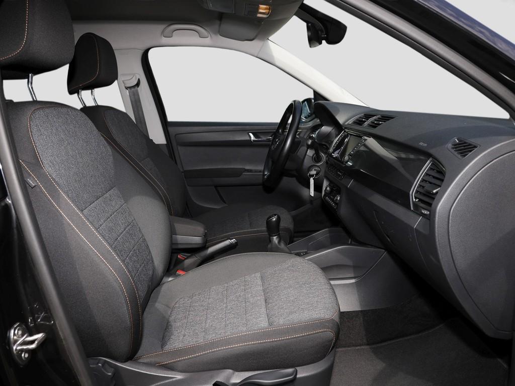 Skoda Fabia 2022 г. Чёрный, пробег 49884 км