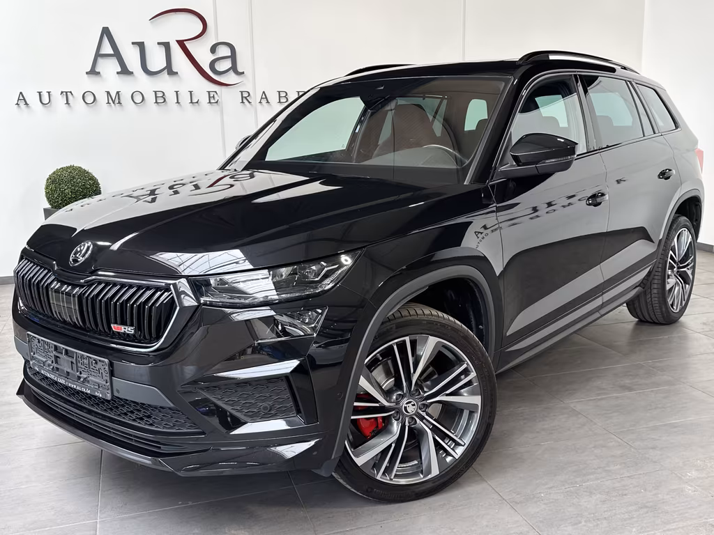 Skoda Kodiaq 2024 г. Чёрный, пробег 38450 км