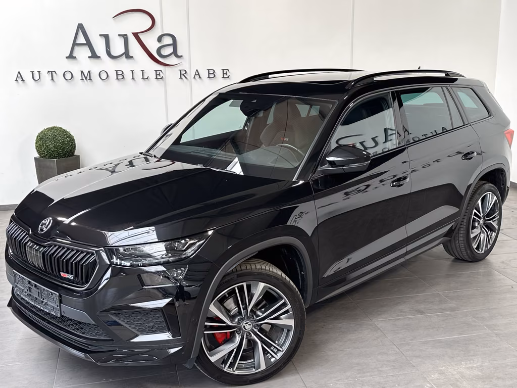 Skoda Kodiaq 2024 г. Чёрный, пробег 38450 км