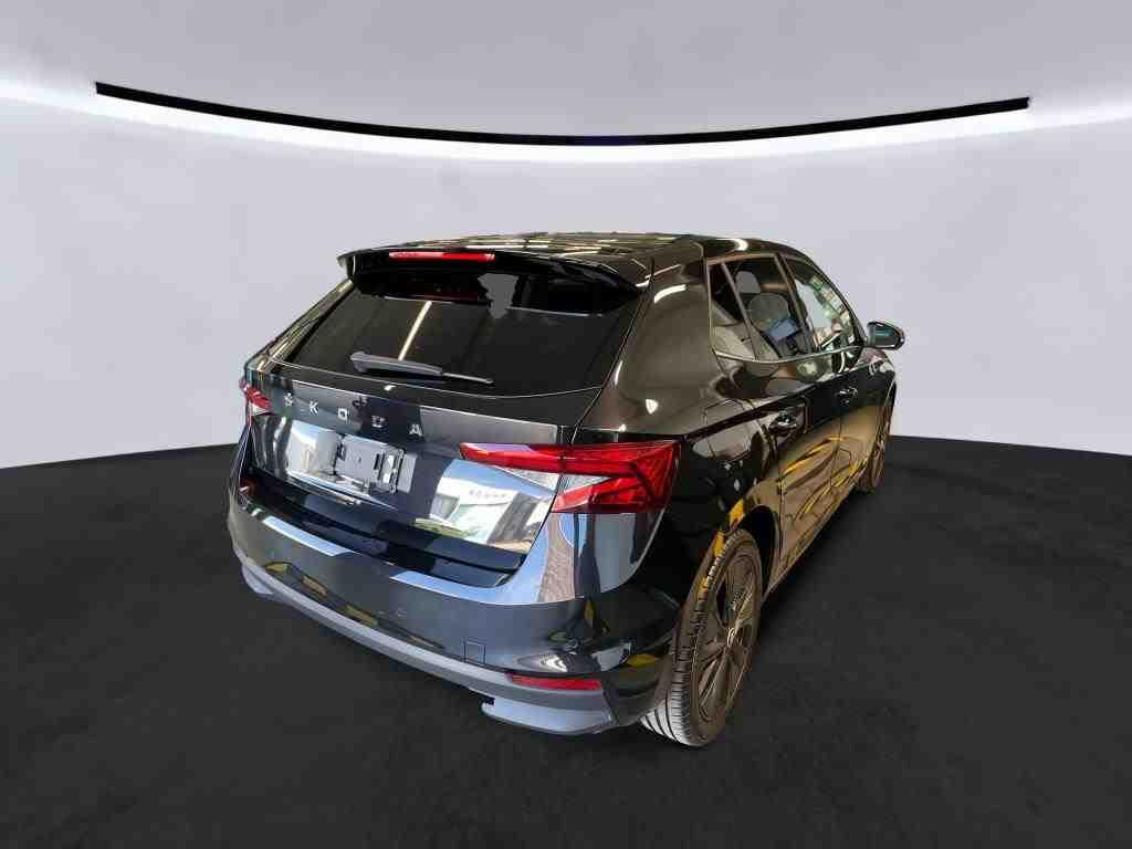 Skoda Fabia 2022 г. Чёрный, пробег 38900 км