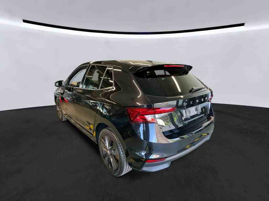 Skoda Fabia 2022 г. Чёрный, пробег 38900 км