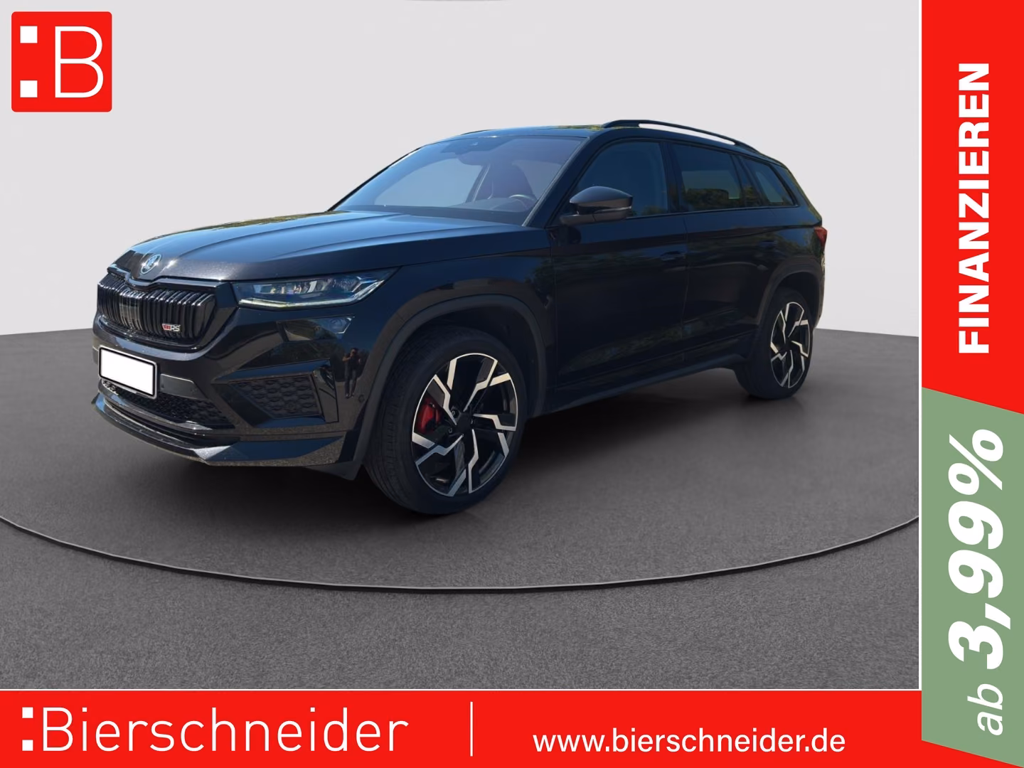 Skoda Kodiaq 2023 г. Чёрный, пробег 51580 км