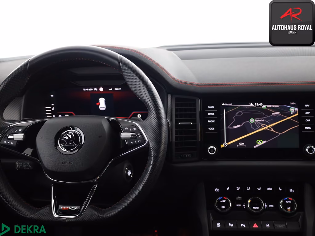 Skoda Kodiaq 2024 г. Чёрный, пробег 35158 км