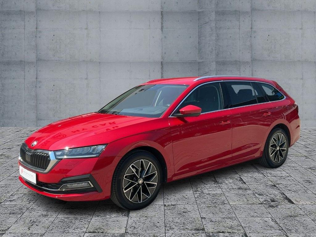 Skoda Octavia 2023 г. Красный, пробег 58211 км