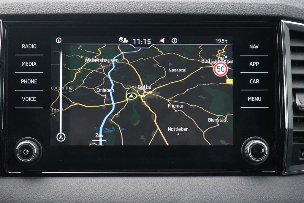 Skoda Karoq 2022 г. Чёрный, пробег 52477 км