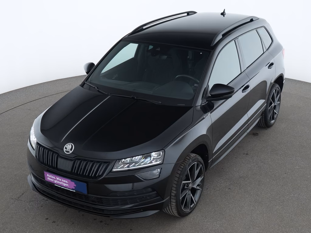 Skoda Karoq 2022 г. Чёрный, пробег 41021 км