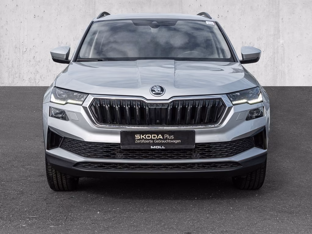 Skoda Karoq 2022 г. Серебристый, пробег 53554 км
