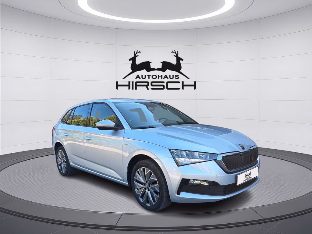 Skoda Scala 2023 г. Серебристый, пробег 45530 км
